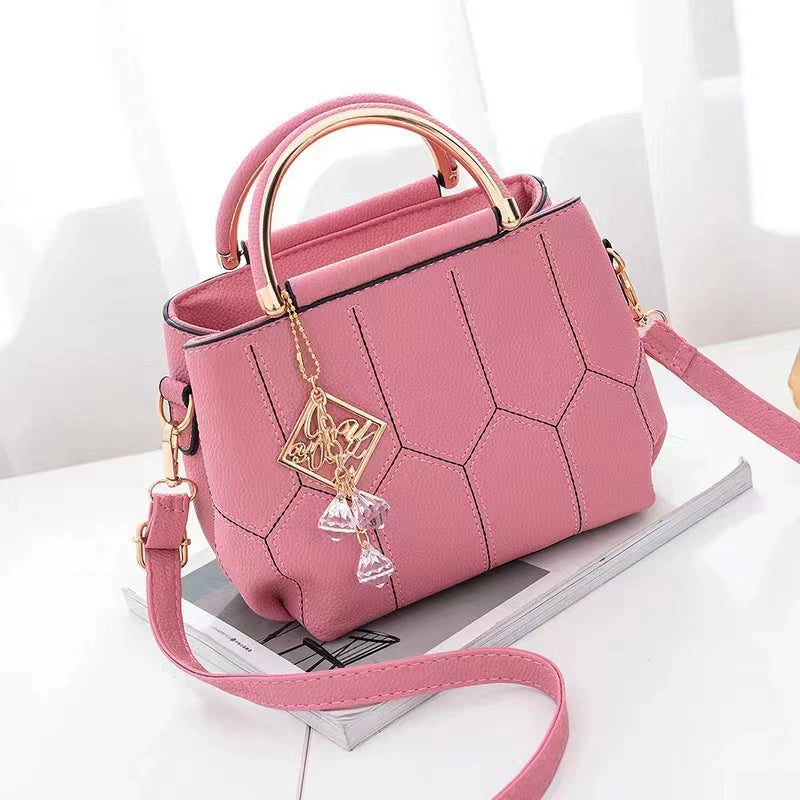 Cross-Border Bag Small Bag New Fashion Simple Handbag Trendyy Embroidery Thread Single Shoulder Crossbody Bag Small Bag