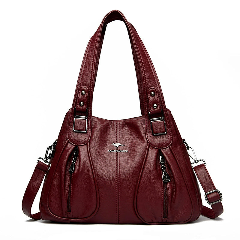 New 2026 Women's Handbags, Crossbody Bags, Mother Bags, Shoulder Bags, Multi-Compartment Large Capacity Women's Bags, Cross-border Trade