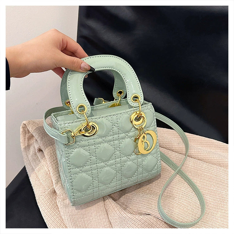 Cross-Border Light Luxury Chanel-Style Trendy Bag for Women 2025 New Quilted Handbag Small Square Bag with Elegant Temperament Single Shoulder Crossbody Bag
