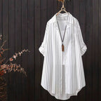 Fashionable Cardigan 2025 Spring and Summer New Loose Air-Conditioned Long-Sleeved Shirt Casual Korean Style Jacket Shirt