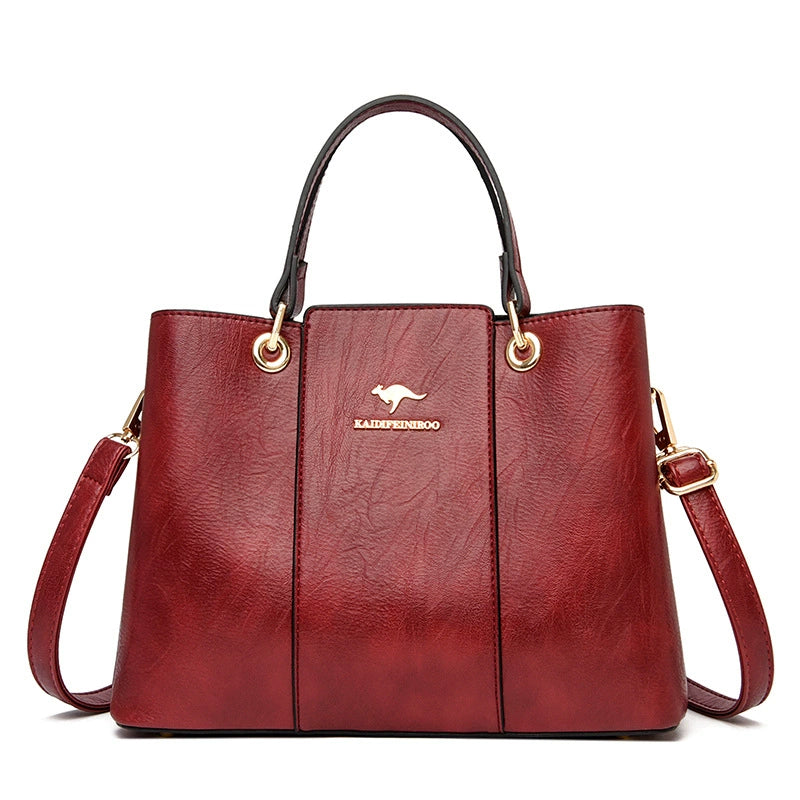 New 2026 Women's Handbags, Crossbody Shoulder Bags, Handbags, Retro Style, European and American Cross-border Trade