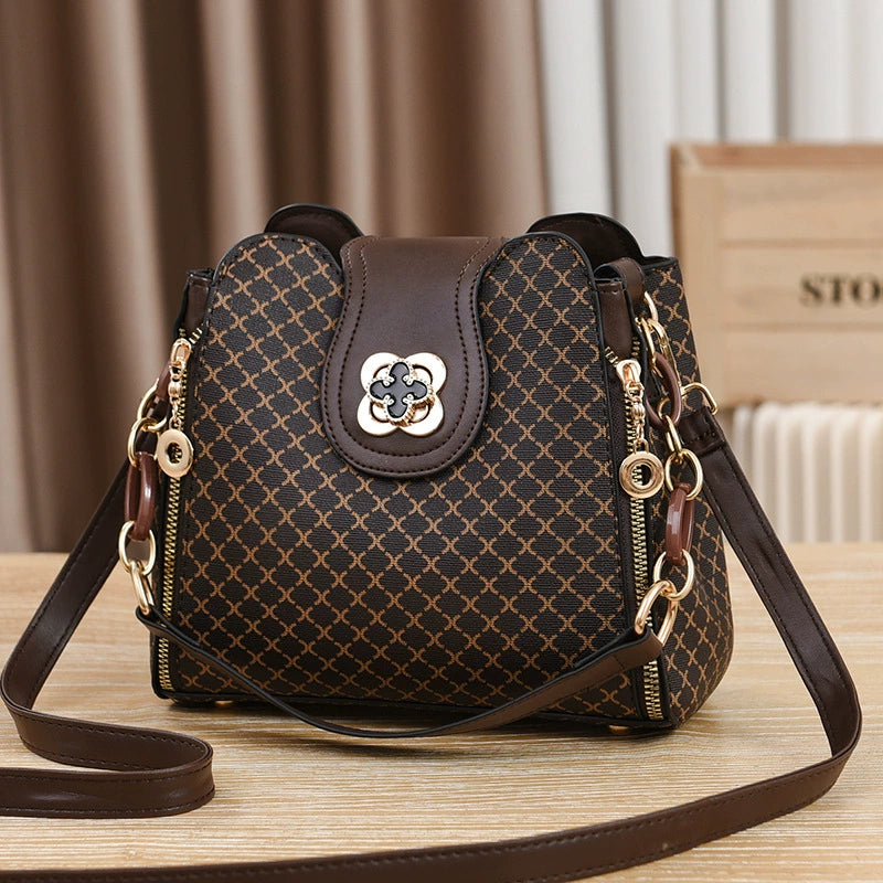 [Live Recommendation] Bag Women's 2025 New Fashion Small Bag Korean Style Casual Casual Shoulder Crossbody Bag Dropshipping
