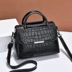 Bags Women's Bags 2025 New Personalized Stone Pattern Shoulder Bags Fashionable Retro Large Capacity Handbags Dropshipping