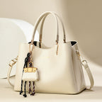 [Shichen Women's Bag] 2025 New Popular Fashion Handbag Simple Large Capacity Shoulder Crossbody Bag Joker Bag