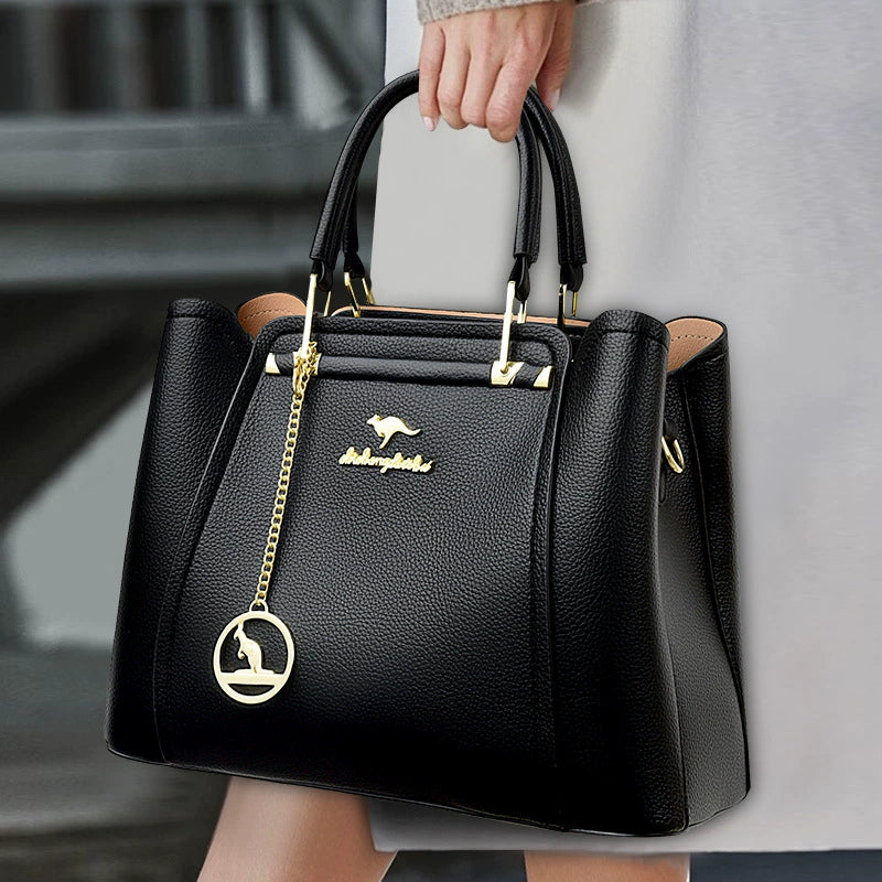 Handbag New Style Women's Bag Crossbody Bag Shoulder Bag Fashionable and Elegant Ladies Tote Bag European and American Style Wholesale