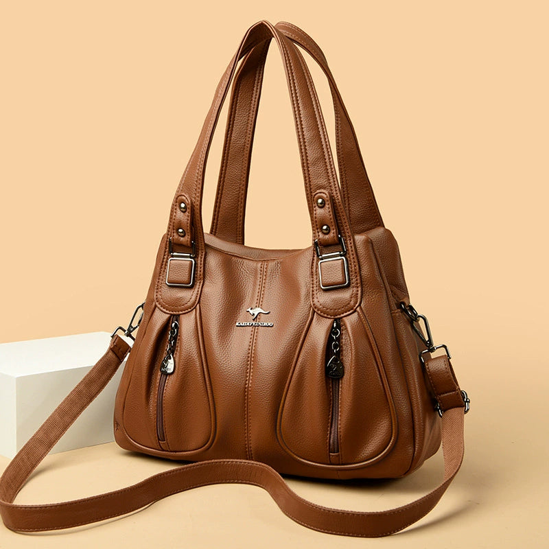 New 2026 Women's Handbags, Crossbody Bags, Mother Bags, Shoulder Bags, Multi-Compartment Large Capacity Women's Bags, Cross-border Trade