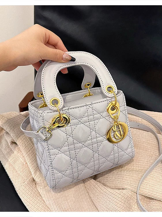Cross-Border Light Luxury Chanel-Style Trendy Bag for Women 2025 New Quilted Handbag Small Square Bag with Elegant Temperament Single Shoulder Crossbody Bag