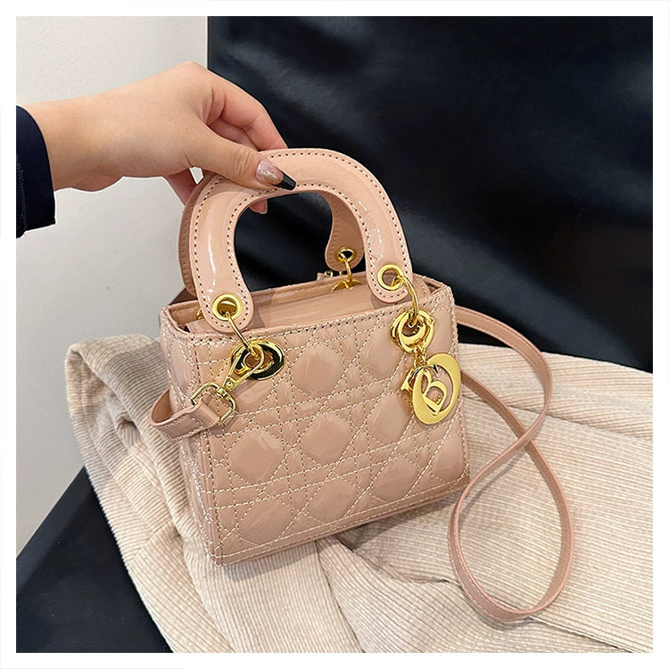 Cross-Border Light Luxury Chanel-Style Trendy Bag for Women 2025 New Quilted Handbag Small Square Bag with Elegant Temperament Single Shoulder Crossbody Bag