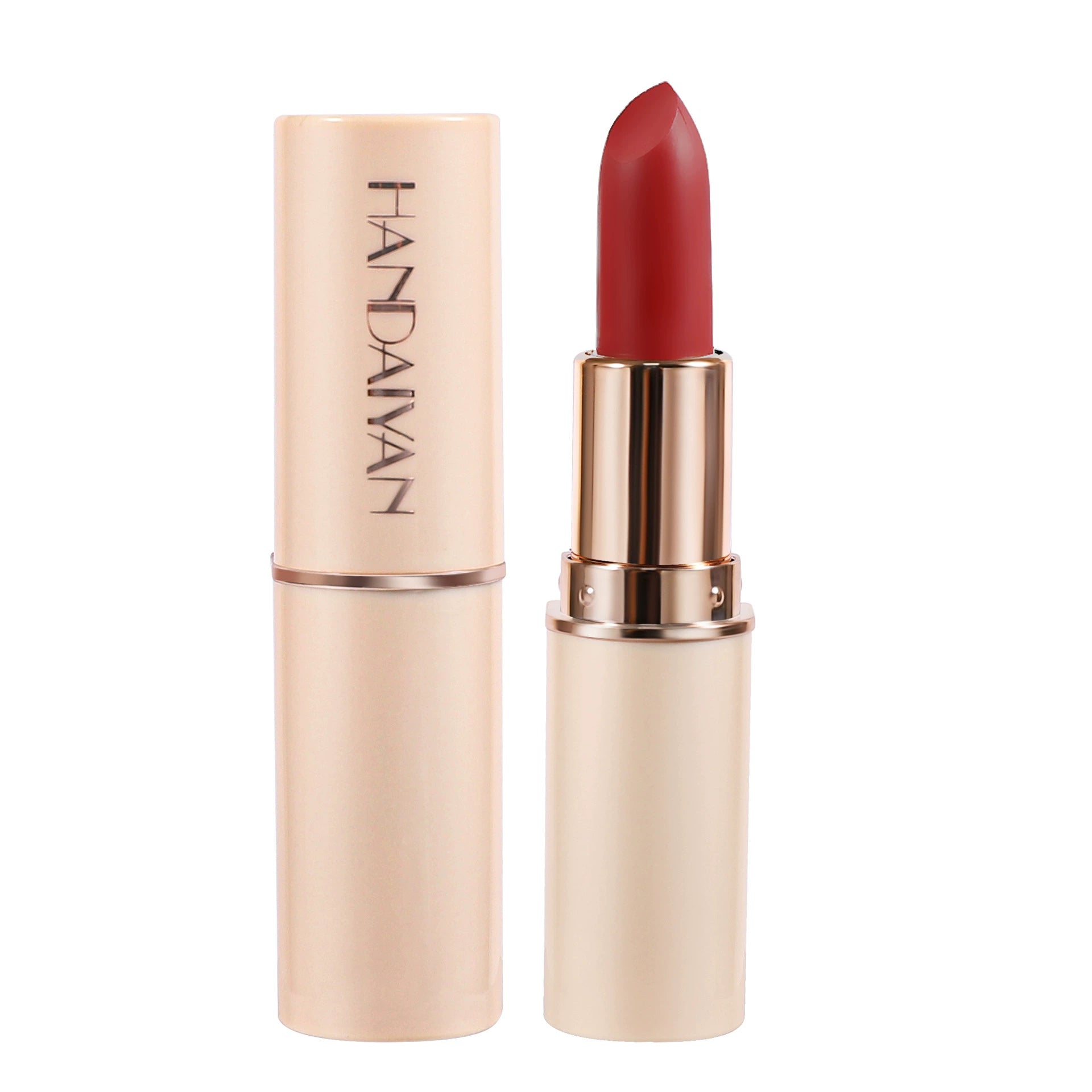 Cross-Border 8-Color Matte Lipstick Handaiyan Velvet Long-Lasting Waterproof Non-Fading Non-Stick Cup Cross-Border Lipstick Lipstick