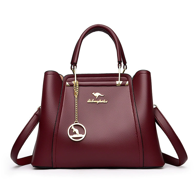Handbag New Style Women's Bag Crossbody Bag Shoulder Bag Fashionable and Elegant Ladies Tote Bag European and American Style Wholesale