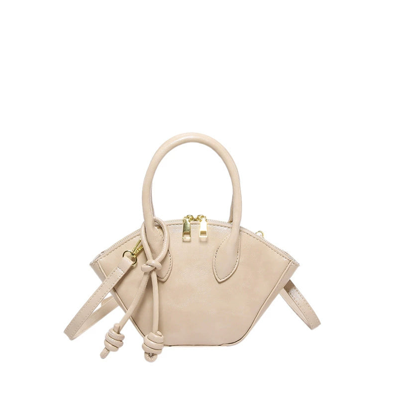 Fashionable Women's 2026 Simple Retro Office Handbag Autumn New Exquisite Handbag Crossbody Basket Bucket Bag