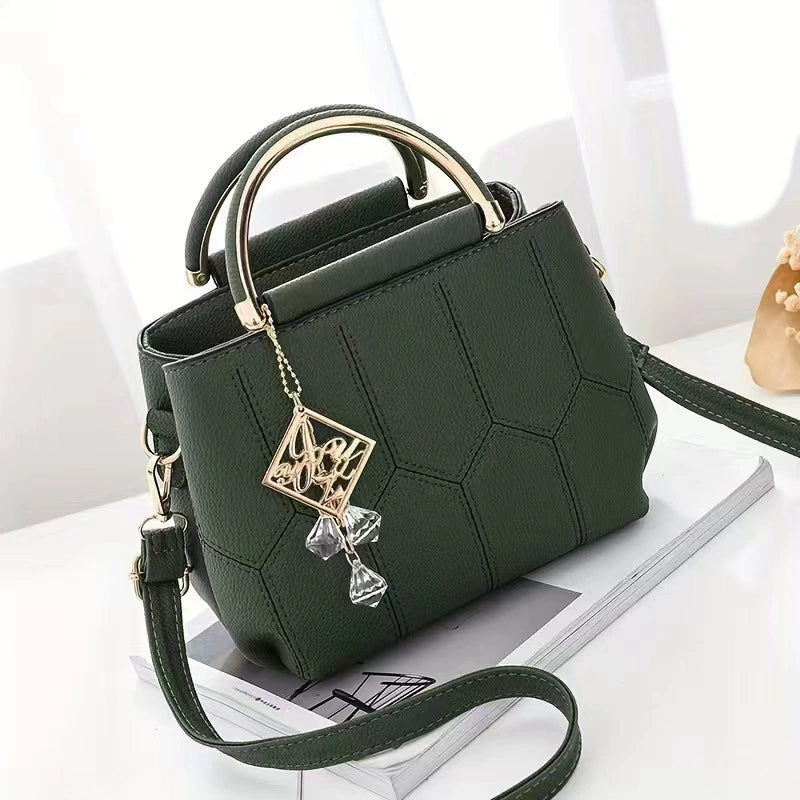 Cross-Border Bag Small Bag New Fashion Simple Handbag Trendyy Embroidery Thread Single Shoulder Crossbody Bag Small Bag