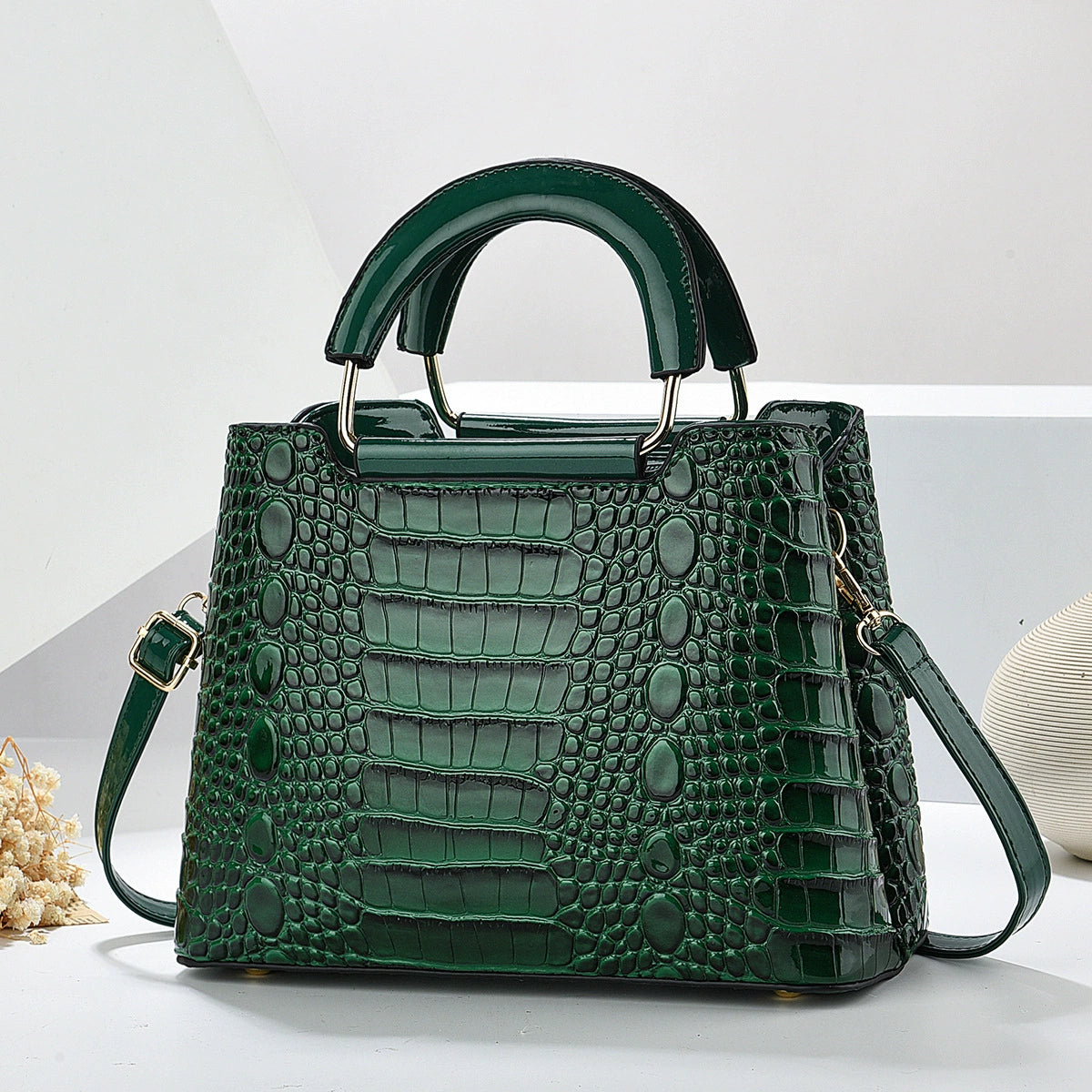 Popular Manufacturer 2025 Foreign Trade Summer Versatile Fashion Handbag Women's Shoulder Crossbody Bag Large Bag Popular New Style Ladies