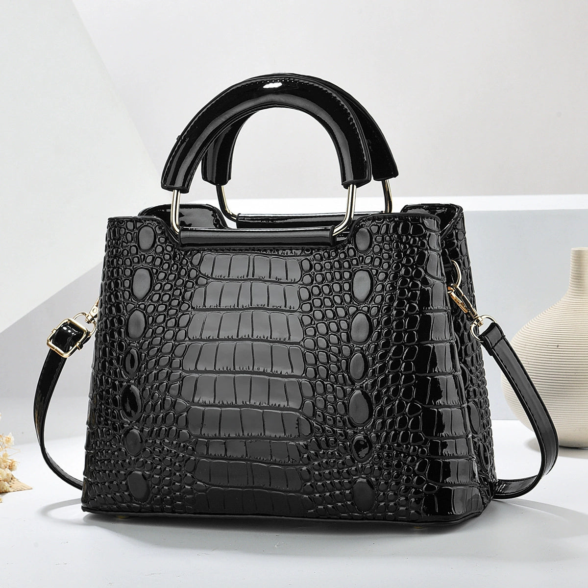 Popular Manufacturer 2025 Foreign Trade Summer Versatile Fashion Handbag Women's Shoulder Crossbody Bag Large Bag Popular New Style Ladies