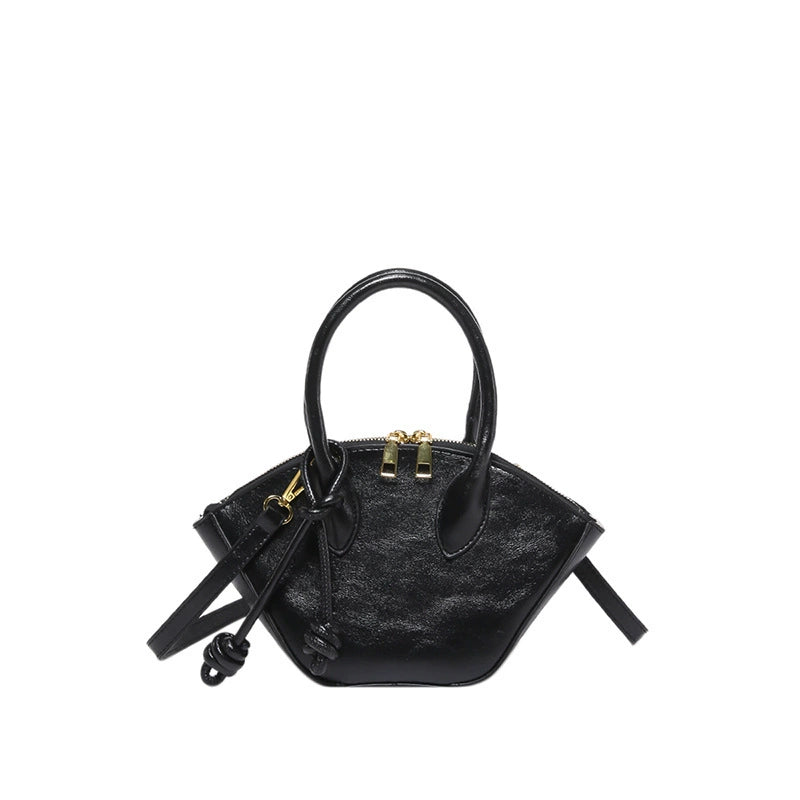 Fashionable Women's 2026 Simple Retro Office Handbag Autumn New Exquisite Handbag Crossbody Basket Bucket Bag