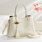 Mother's Day Gift Trendy Fashion Middle-Aged Mom Bag 2025 New Chinese Style Women's Bag Commuter Handbag