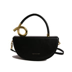 Fashionable Saddle Handbag, High-End Textured Armpit Bag, Versatile Casual Commuting to Work, Crossbody Shoulder Bag for Women