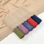 Hot-Selling Embroidered Chiffon Versatile Long Scarf, High-Quality, Comfortable, Breathable Women's Shawl, Headscarf, Fashionable Ol