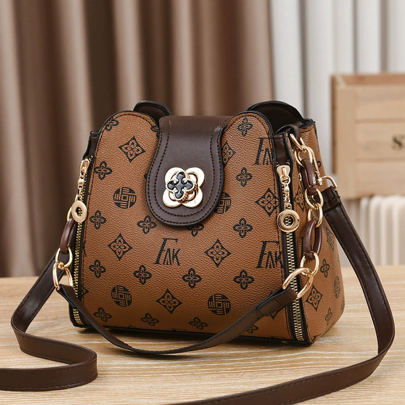 [Live Recommendation] Bag Women's 2025 New Fashion Small Bag Korean Style Casual Casual Shoulder Crossbody Bag Dropshipping