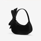 Bags for Women 2025 New Popular Niche Design Bow Crescent Bag High-Quality Texture Hand-Held Crossbody Bag Versatile