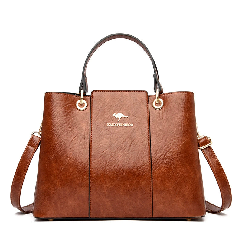 New 2026 Women's Handbags, Crossbody Shoulder Bags, Handbags, Retro Style, European and American Cross-border Trade