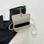 Fresh and sweet texture saddle bag trend underarm lock single shoulder messenger bag fashion cross-border handbag women's