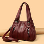 New 2026 Women's Handbags, Crossbody Bags, Mother Bags, Shoulder Bags, Multi-Compartment Large Capacity Women's Bags, Cross-border Trade