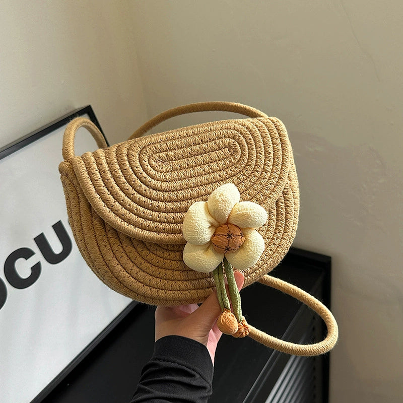 Fashion Simple Crossbody Bag 2024 Spring New Fashion Casual Bucket Bag Fashionable Single Shoulder Bag Simple Crossbody Bag