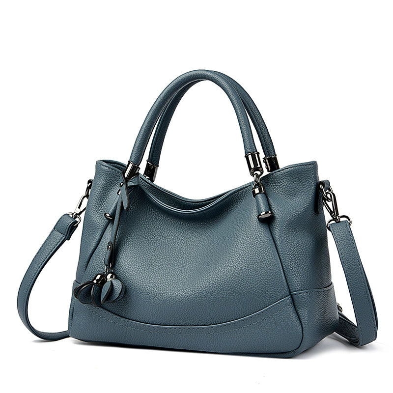 Handbag for Women, Cross-Border, High-End, Versatile, Suitable for Commuting, Shoulder Bag, Crossbody Bag, Soft Leather, Fashionable, Casual, Trendy Women's Handbag