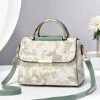 Cross-border Women's Bag This Year's Popular Guofeng Printed Small Bag New Fashion Women's Shoulder Crossbody Bag Handbag