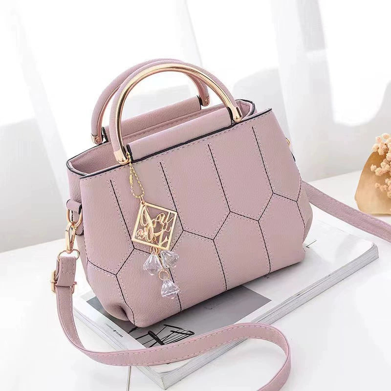 Cross-Border Bag Small Bag New Fashion Simple Handbag Trendyy Embroidery Thread Single Shoulder Crossbody Bag Small Bag