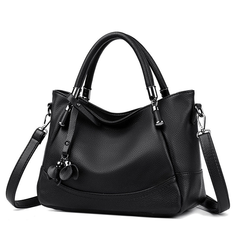 Handbag for Women, Cross-Border, High-End, Versatile, Suitable for Commuting, Shoulder Bag, Crossbody Bag, Soft Leather, Fashionable, Casual, Trendy Women's Handbag