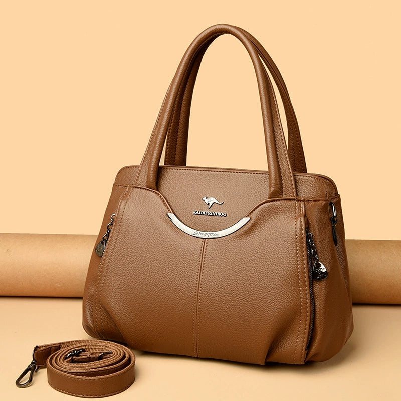 New 2026 Women's Crossbody Bag, Large Capacity, Suitable for Middle-Aged Women and Mothers, Shoulder Bag, Women's Cross-Border Trade