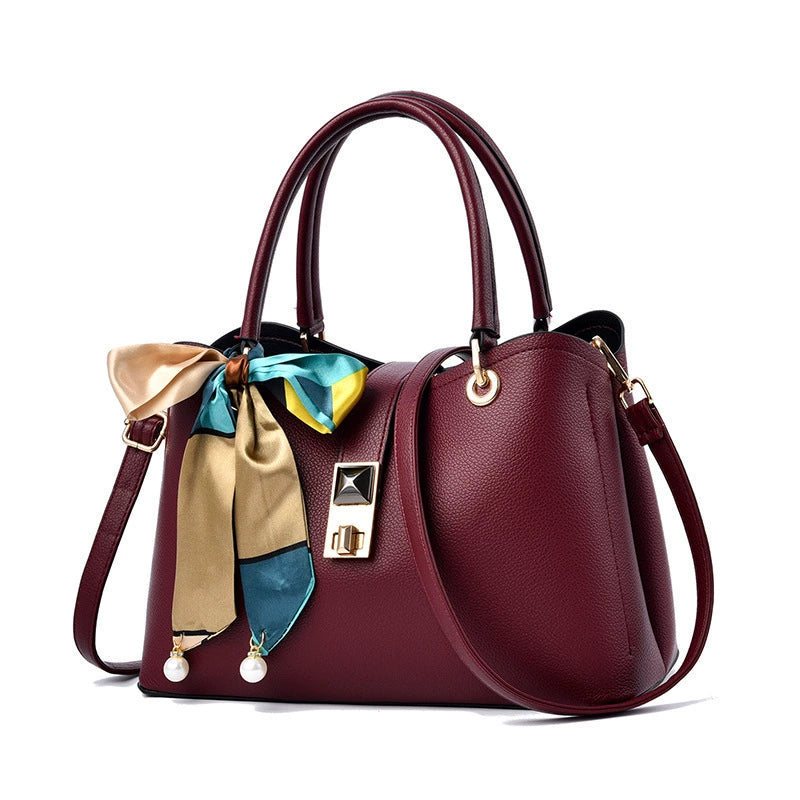 Handbags for Women 2025 New Style Atmospheric Middle-Aged Mother Bag Large Capacity Mother's Day Gift Bag Fashionable Crossbody Bag