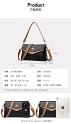 Luxury Casual Purse Ladies Pu Leather Ladies Shoulder Handbag Handbag Ladies Handbag High Quality