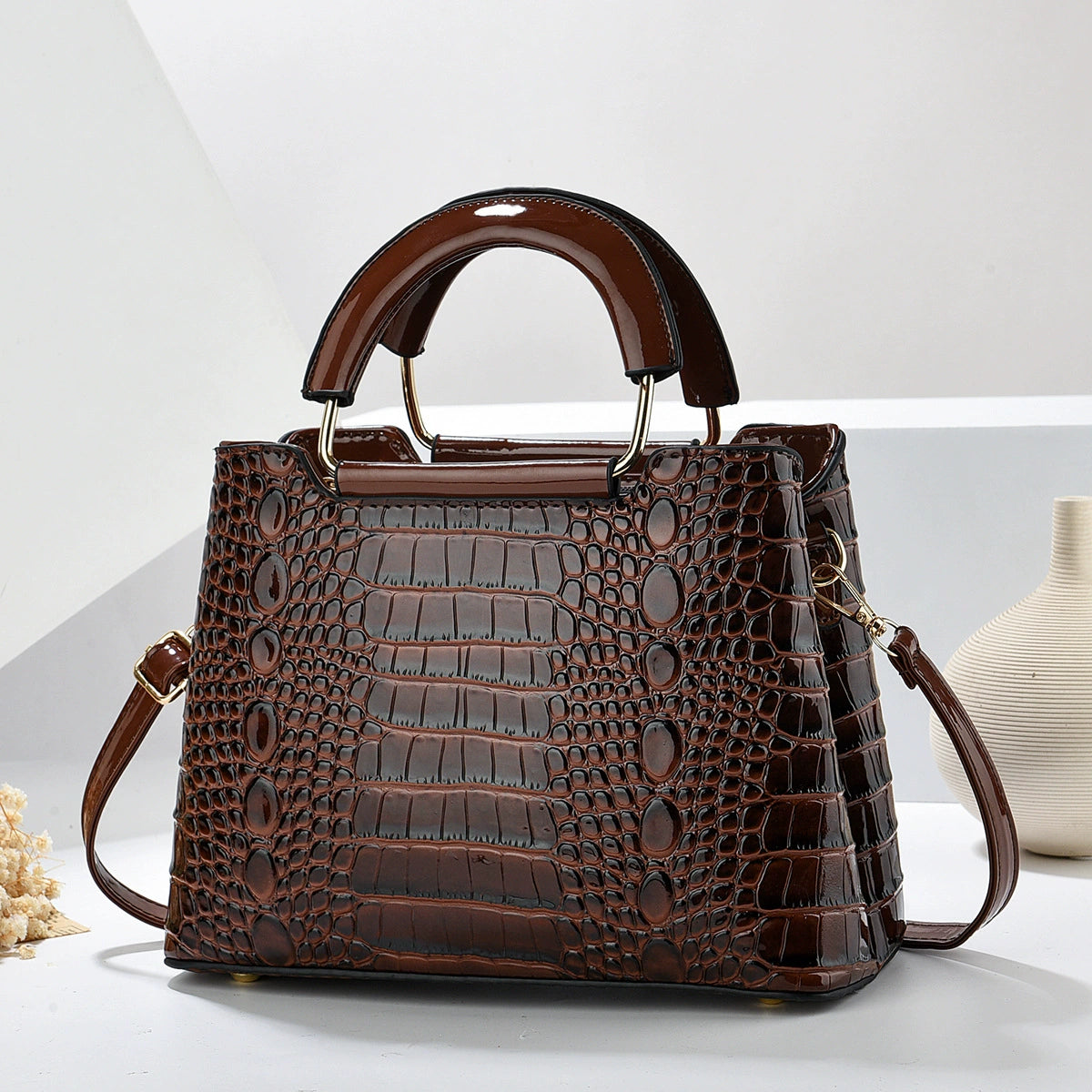 Popular Manufacturer 2025 Foreign Trade Summer Versatile Fashion Handbag Women's Shoulder Crossbody Bag Large Bag Popular New Style Ladies