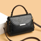 Cross-Border Bags for Women, New Cross-Body Bags, Fashionable Retro Shoulder Bags, Simple Commuter Handbags, High-End Small Square Bags