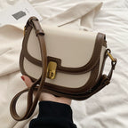 This year's popular bag women's 2024 new high-end feeling in niche autumn and winter fashion all-match messenger bag saddle bag
