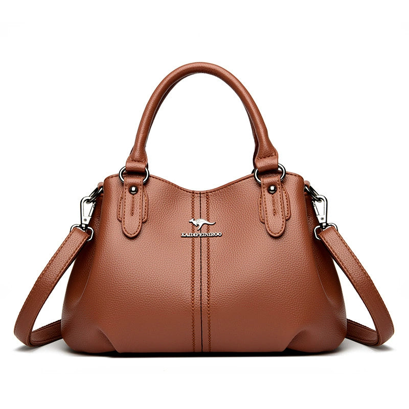 New 2026 Women's Handbags, Crossbody Bags, Shoulder Bags, Multi-Compartment Handbags for Middle-Aged Women, Cross-Border Trade