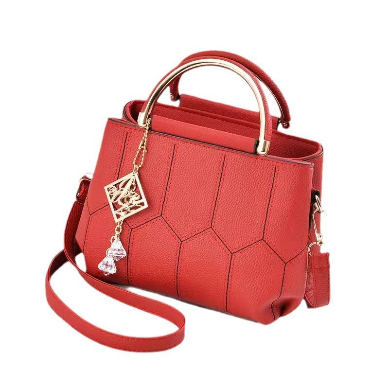 Cross-Border Bag Small Bag New Fashion Simple Handbag Trendyy Embroidery Thread Single Shoulder Crossbody Bag Small Bag