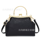 2024 Autumn Single Shoulder Crossbody Bag Cheongsam Clip Personalized Korean Handbag Bags Small Fragrance Style Evening Bag