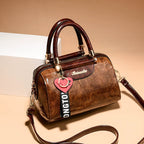 [Hot Style] Bag Women's 2025 Casual Retro Pillow Bag European and American Large Capacity Stone Pattern Single Shoulder Crossbody Bag Trendy
