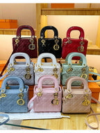 Cross-Border Light Luxury Chanel-Style Trendy Bag for Women 2025 New Quilted Handbag Small Square Bag with Elegant Temperament Single Shoulder Crossbody Bag