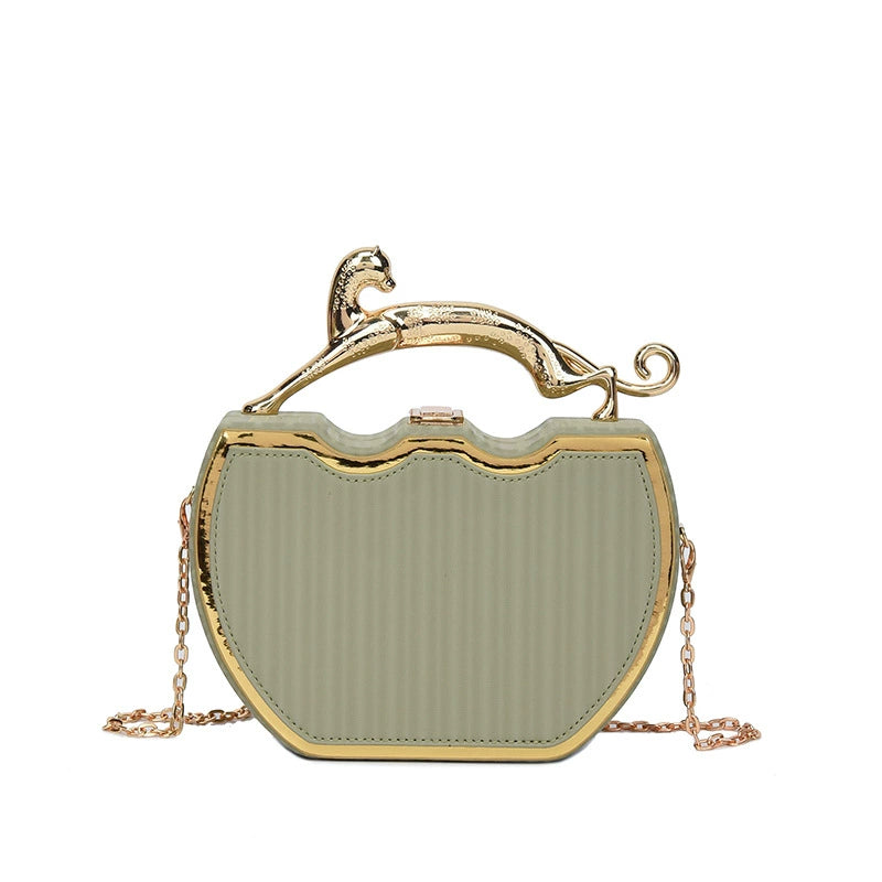 Cross-Border New Product Box Bag, Acrylic Small Fragrance Women's Bag, High-End Versatile Chain Bag, Exquisite Hardware Crossbody New Style