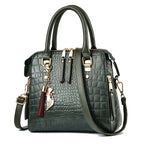 Textured Stone Pattern Handbag New Style Bag for Women Korean Style Sweet and Fashionable Women's Bag Crossbody Shoulder Bag Bags