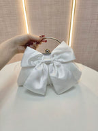 Cross-border Hot Selling White Wedding Bag Butterfly Banquet Handbag Fairy Bag Dinner Handbag High-class Cheongsam Gift Bag