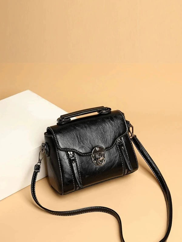 Cross-Border Direct Supply Crossbody Bag for Women, 2026 New Trendy Retro Handbag, Versatile Fashion Small Square Bag
