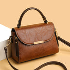 Cross-Border Bags for Women, New Cross-Body Bags, Fashionable Retro Shoulder Bags, Simple Commuter Handbags, High-End Small Square Bags
