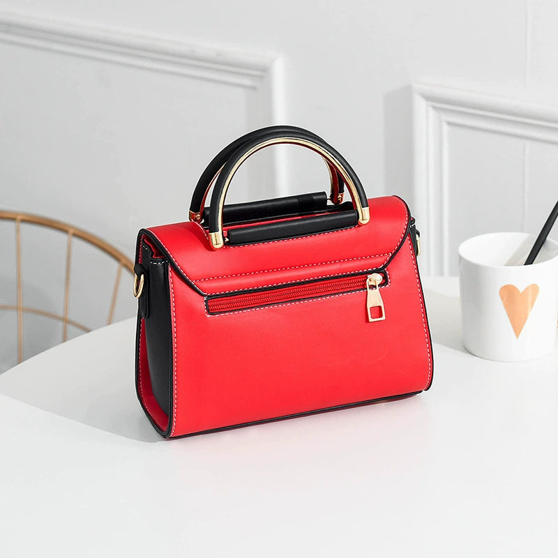 Cross-Border Women's Bags 2025 New Trendy Textured Bags Korean Style Fashionable Large-Capacity Small Square Bag Single Shoulder Crossbody Bag
