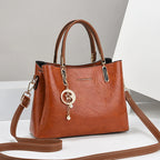 Cross-Border Women's Bag 2025 New Style Women's High-End Large-Capacity Handbag Mother Bag Single Shoulder Crossbody Tote Bag